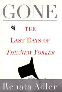 Gone: The Last Days of The New Yorker cover