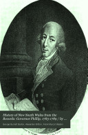 History of New South Wales From the Records - Governor Phillip 1783-1789 (Volume I)