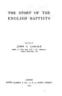 The Story of the English Baptists