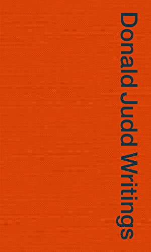 Donald Judd Writings