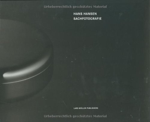 Hans Hansen: Photographs cover