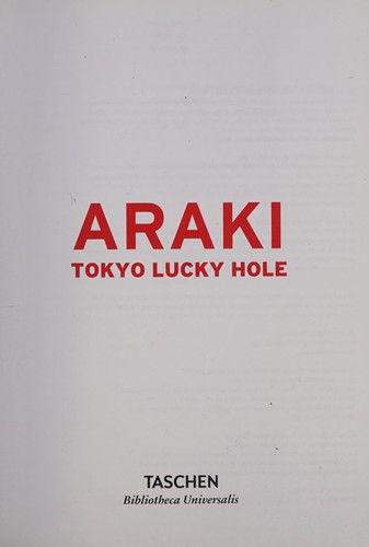 Araki – Tokyo Lucky Hole