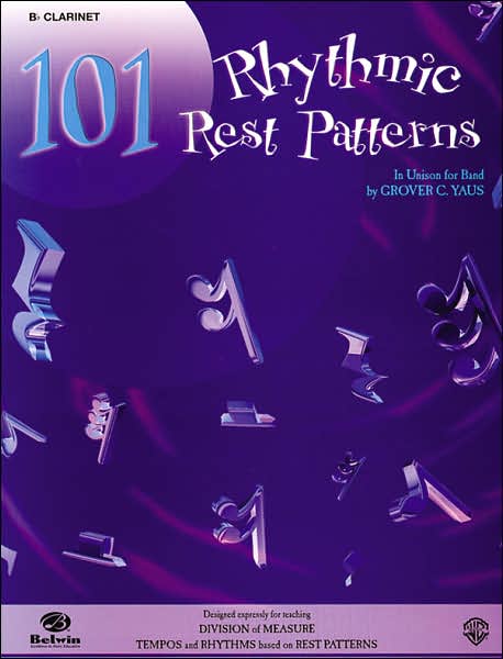 101 Rhythmic Rest Patterns: B-flat Cornet (Trumpet) cover