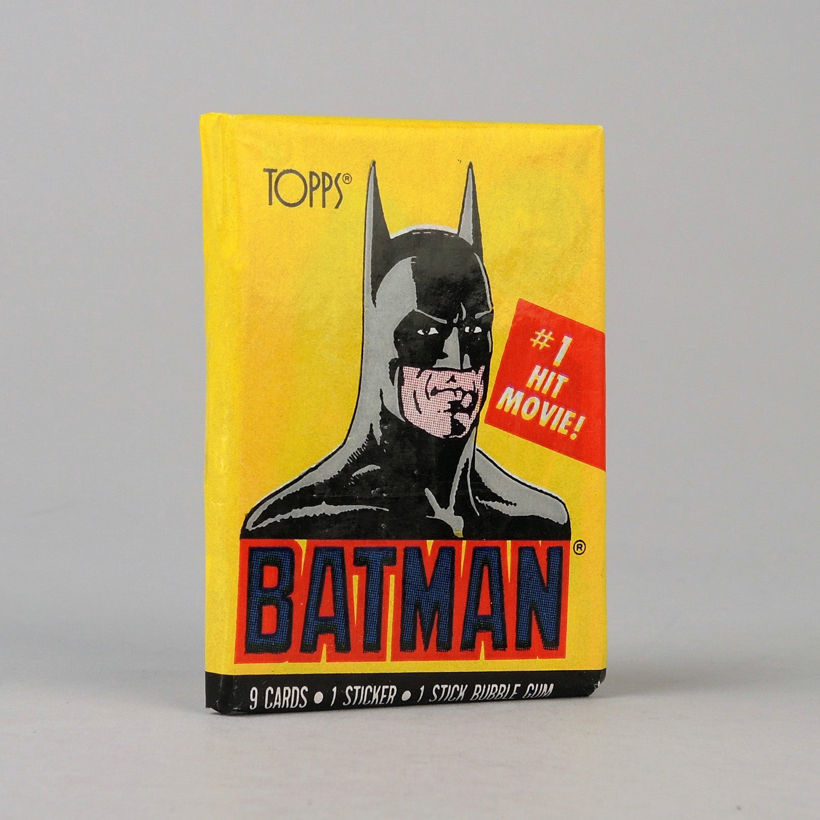 1989 Topps Batman Trading Card, 1st Series – Batman Wrapper