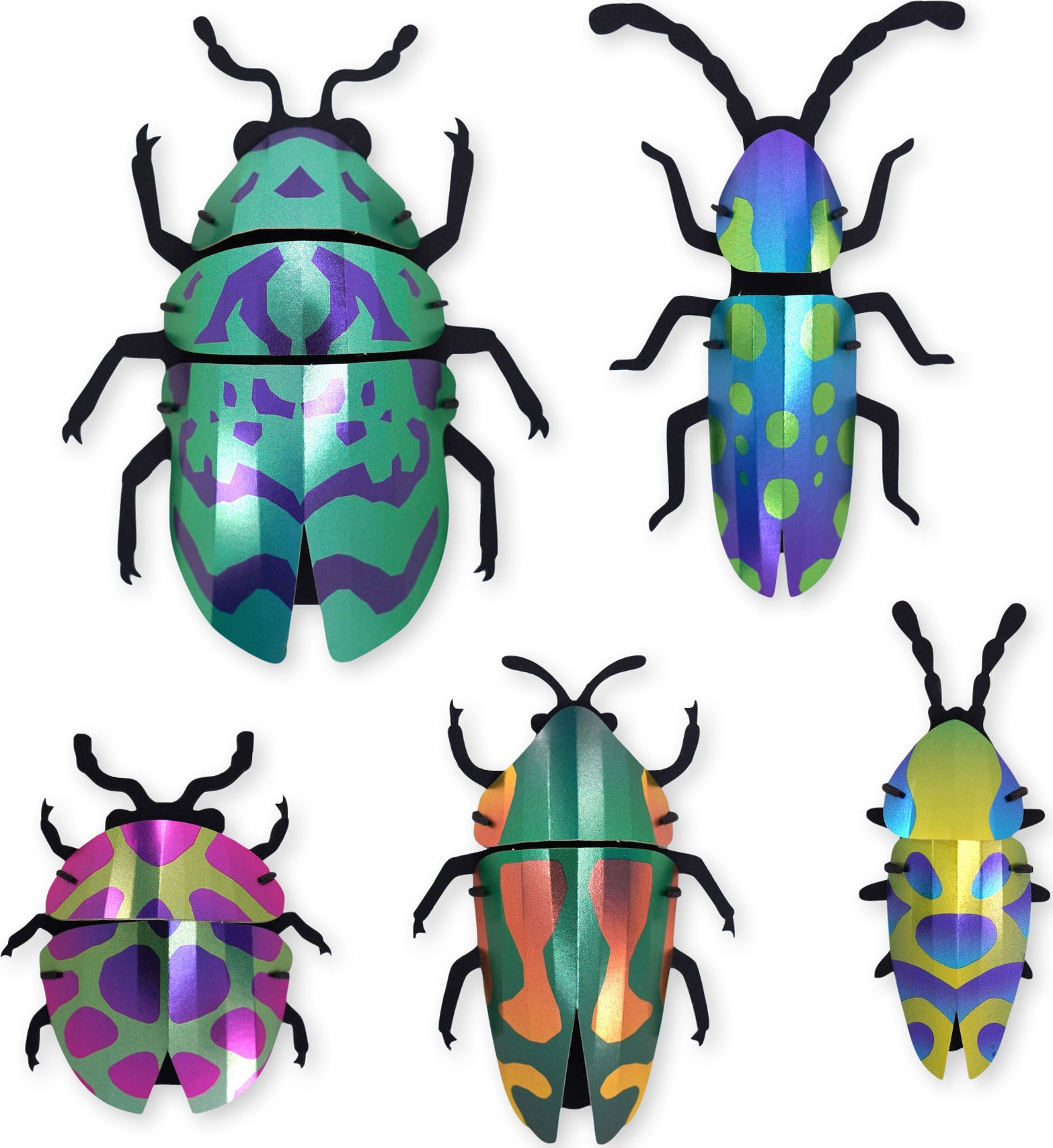 3D DIY Reflective Beetle Kit