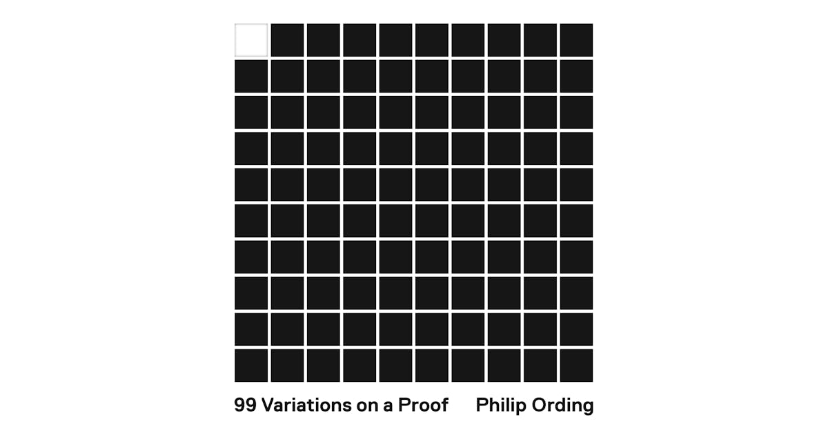 99 Variations on a Proof cover