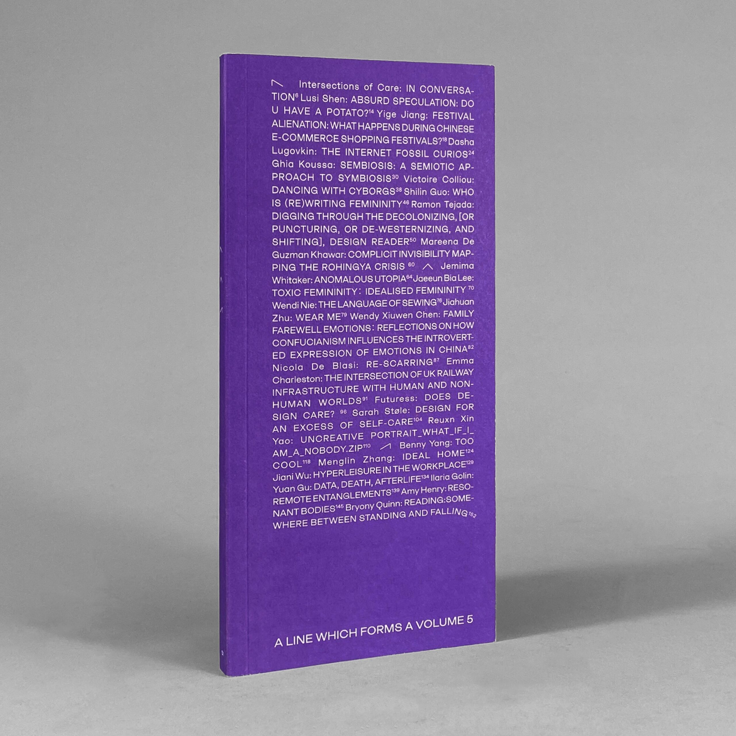 A Line Which Forms a Volume 5
