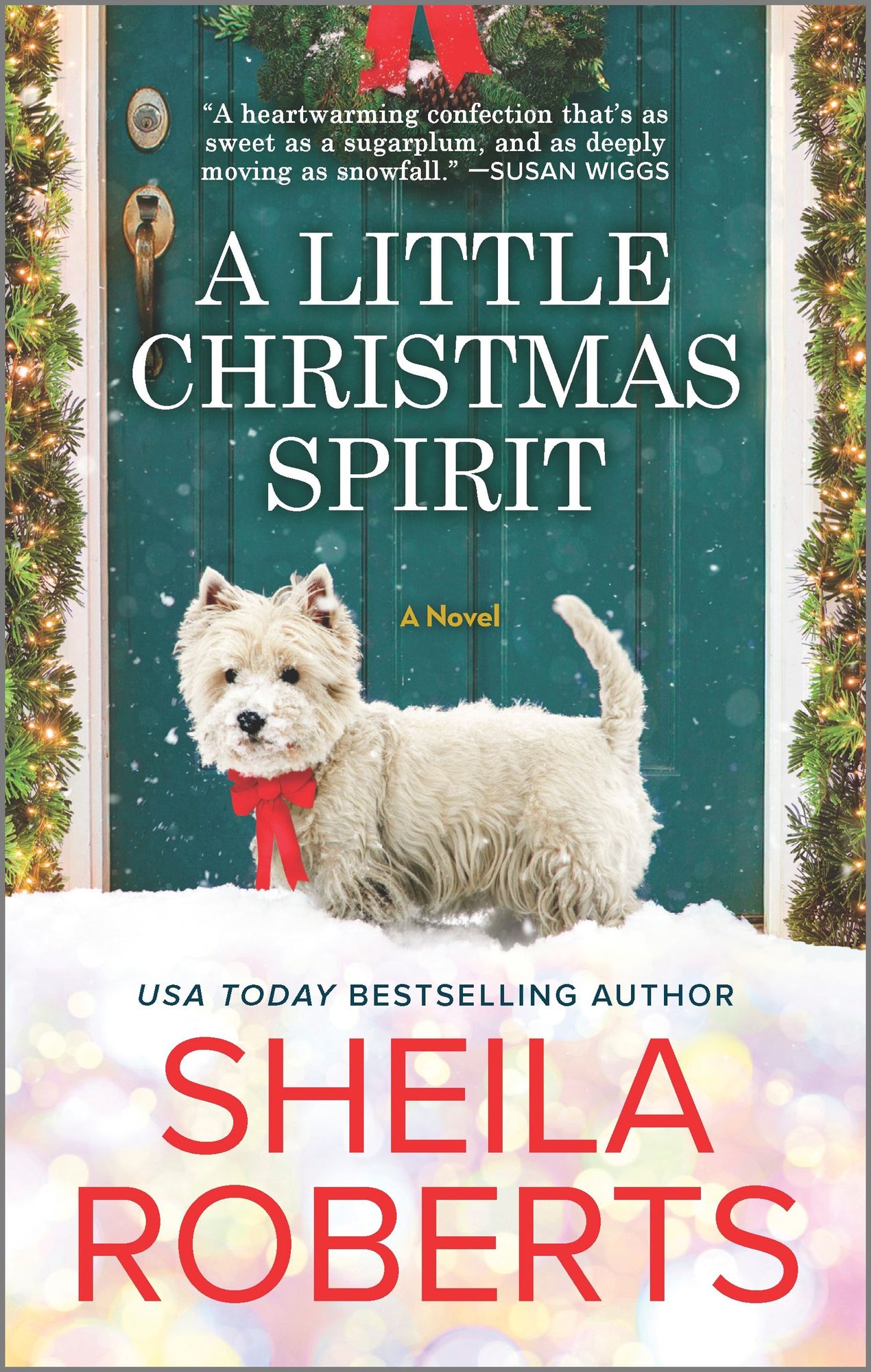 A Little Christmas Spirit: A Holiday Romance Novel cover