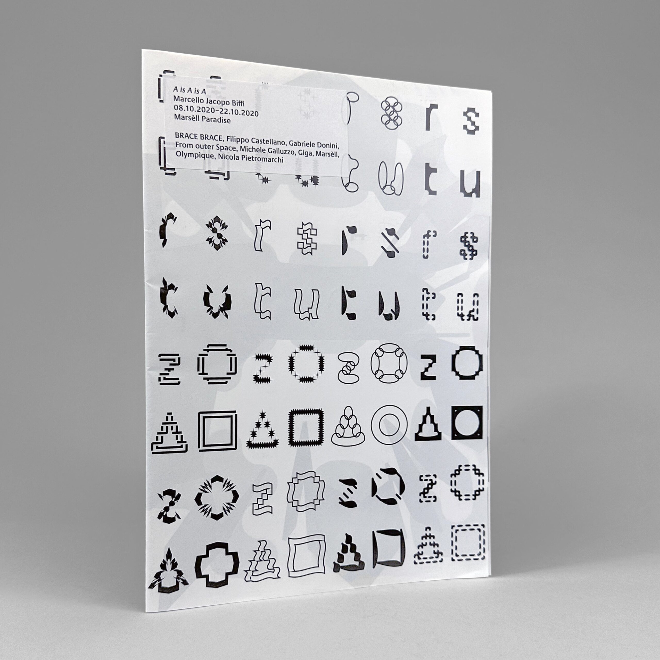 A is A is A (Poster)