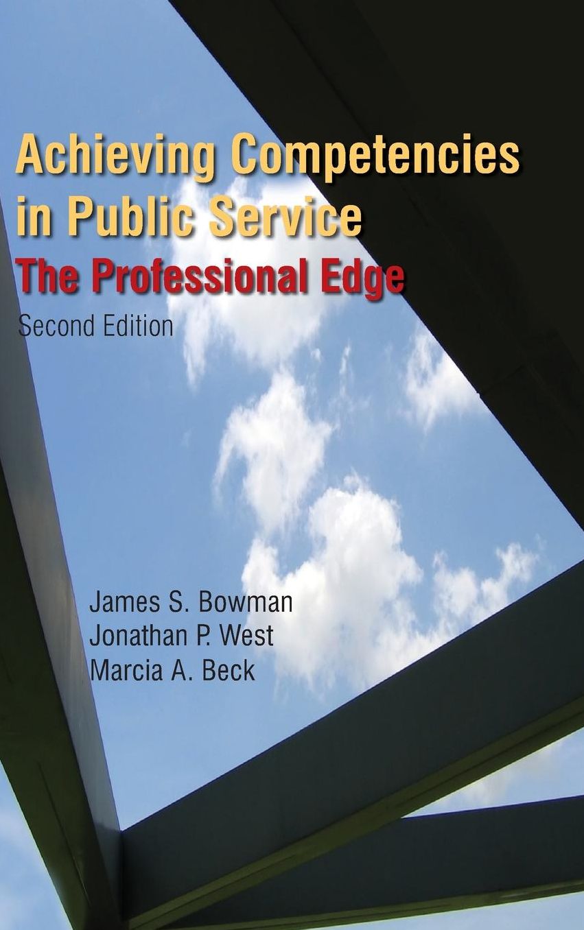 Achieving Competencies in Public Service: The Professional Edge: The Professional Edge cover