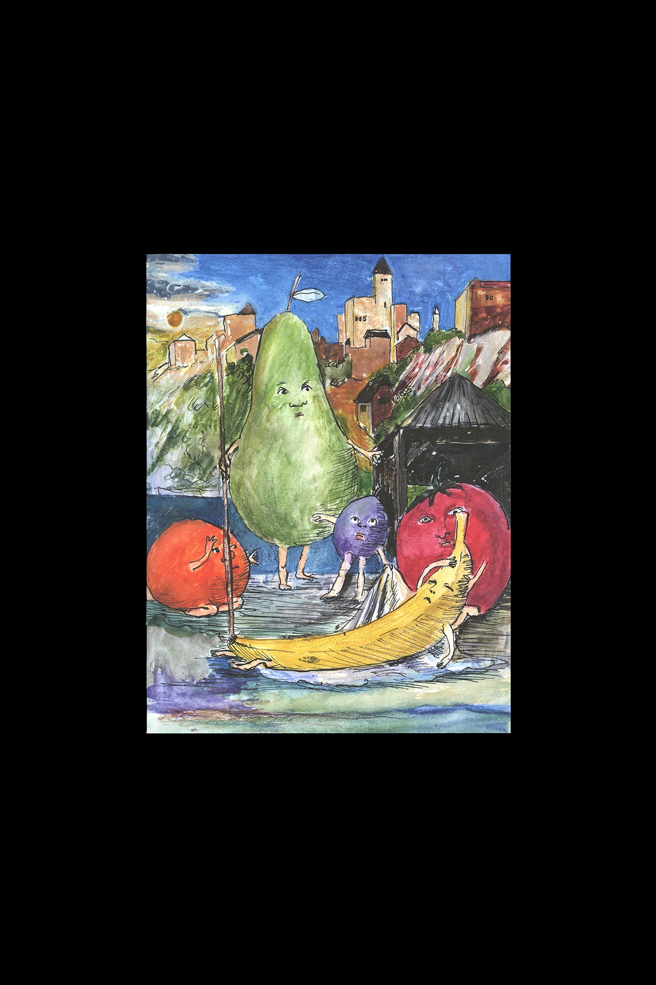 Amelie von Wulffen: Some Watercolors