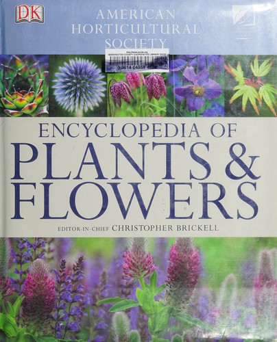 American Horticultural Society Encyclopedia of Plants and Flowers (Revised, Updated) cover
