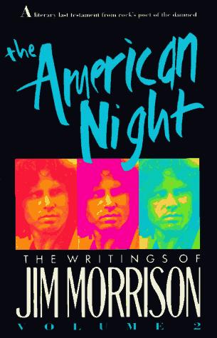 American Night: The Writings of Jim Morrison cover