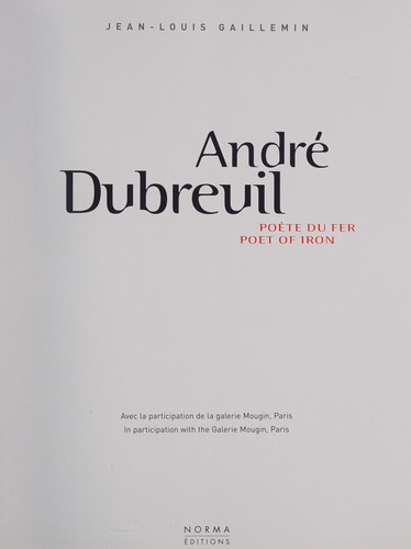 André Dubreuil cover