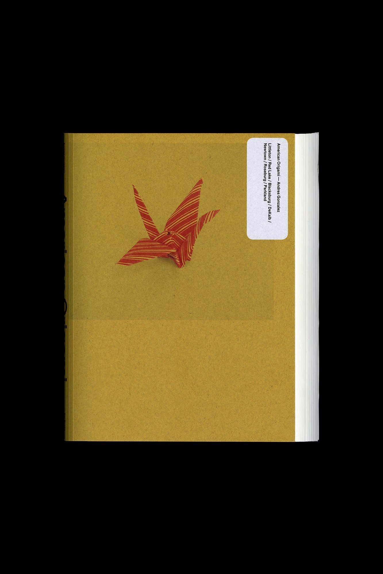 Andres Gonzalez: American Origami