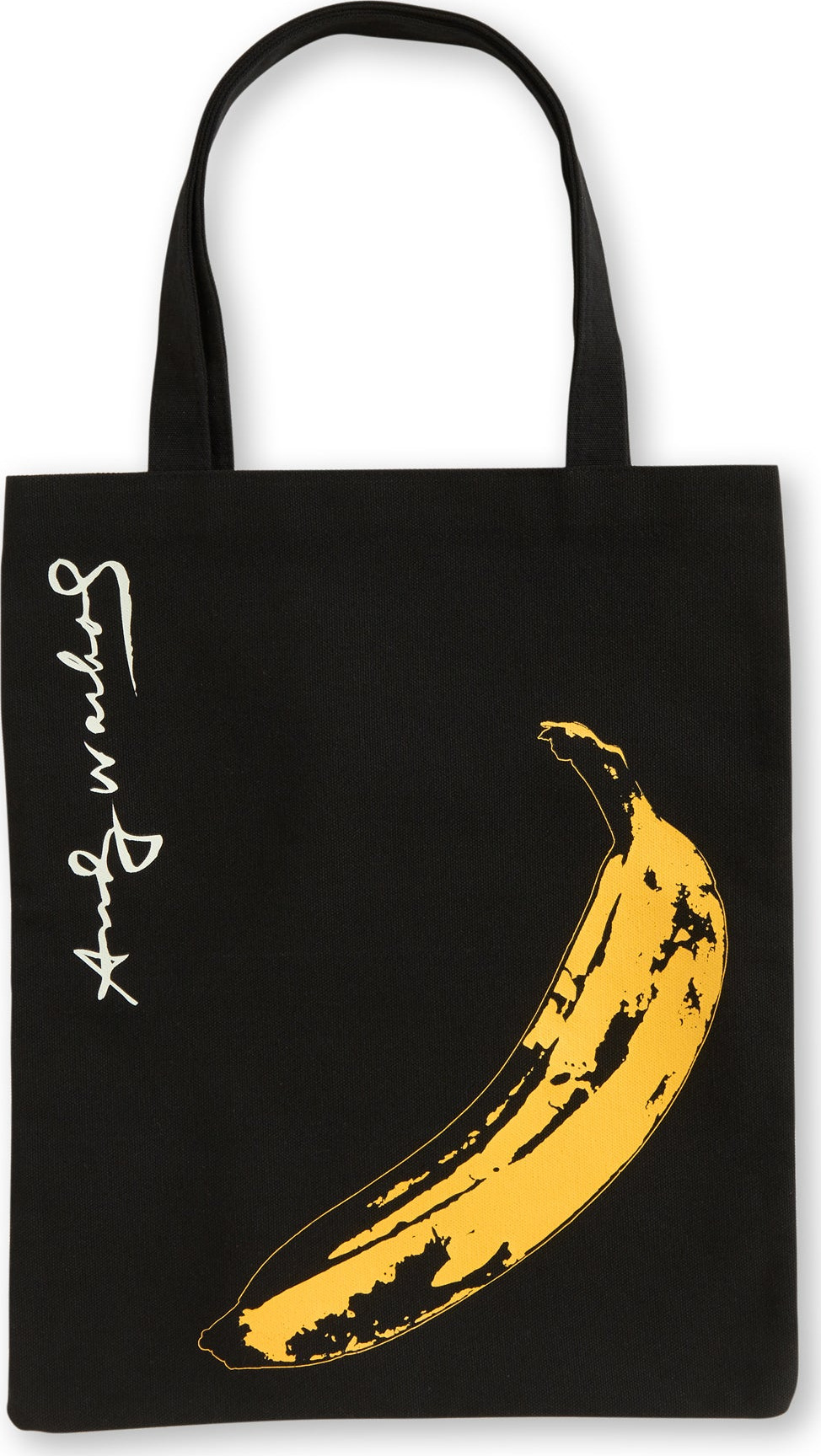 Andy Warhol Cotton Canvas Tote Bag – Black Banana