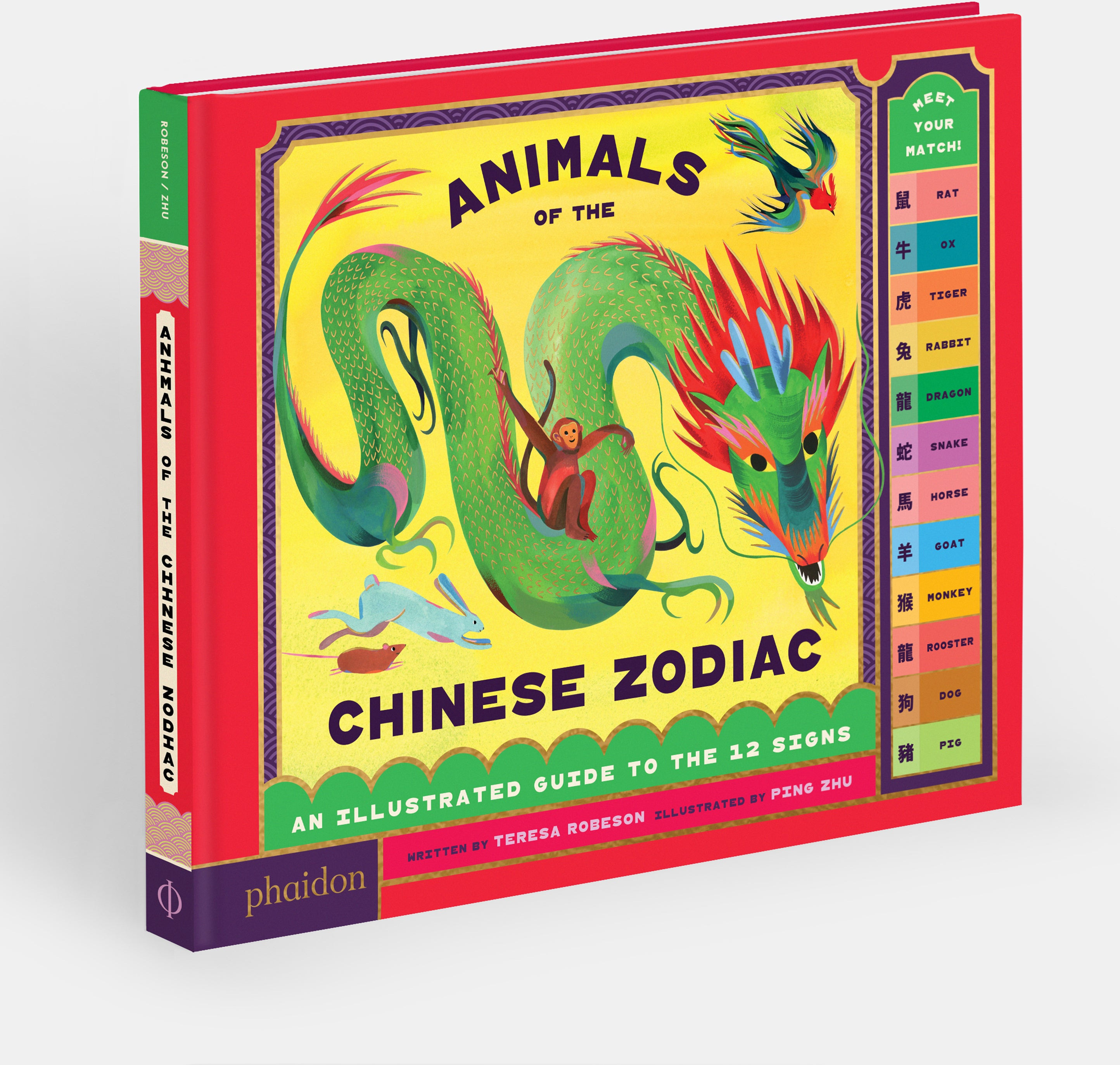 Animals of the Chinese Zodiac: Meet Your Match! An Illustrated Guide to the 12 Signs cover