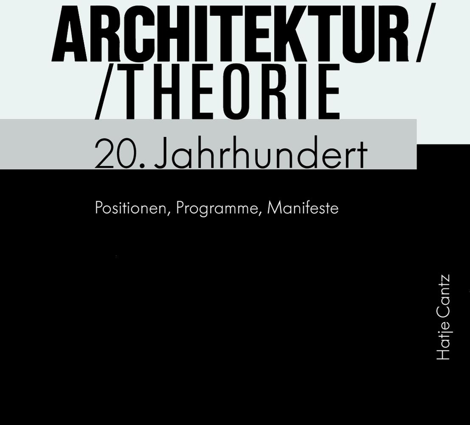 Architekturtheorie 20. Jahrhundert