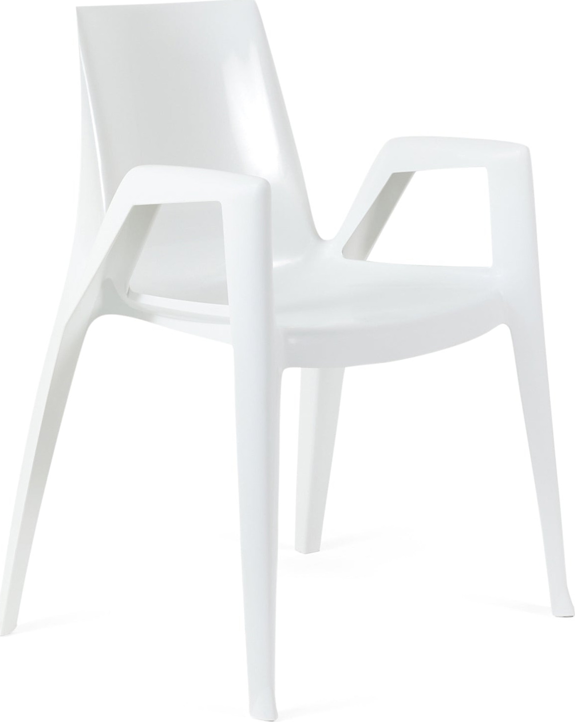 ArcoBellini Stacking Chair from Heller – White Pearl
