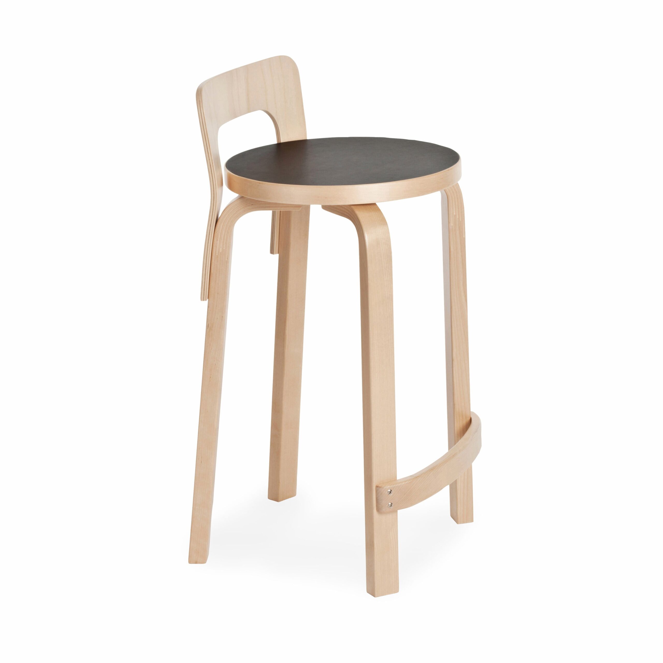 Artek Aalto High Chair K65 – Black