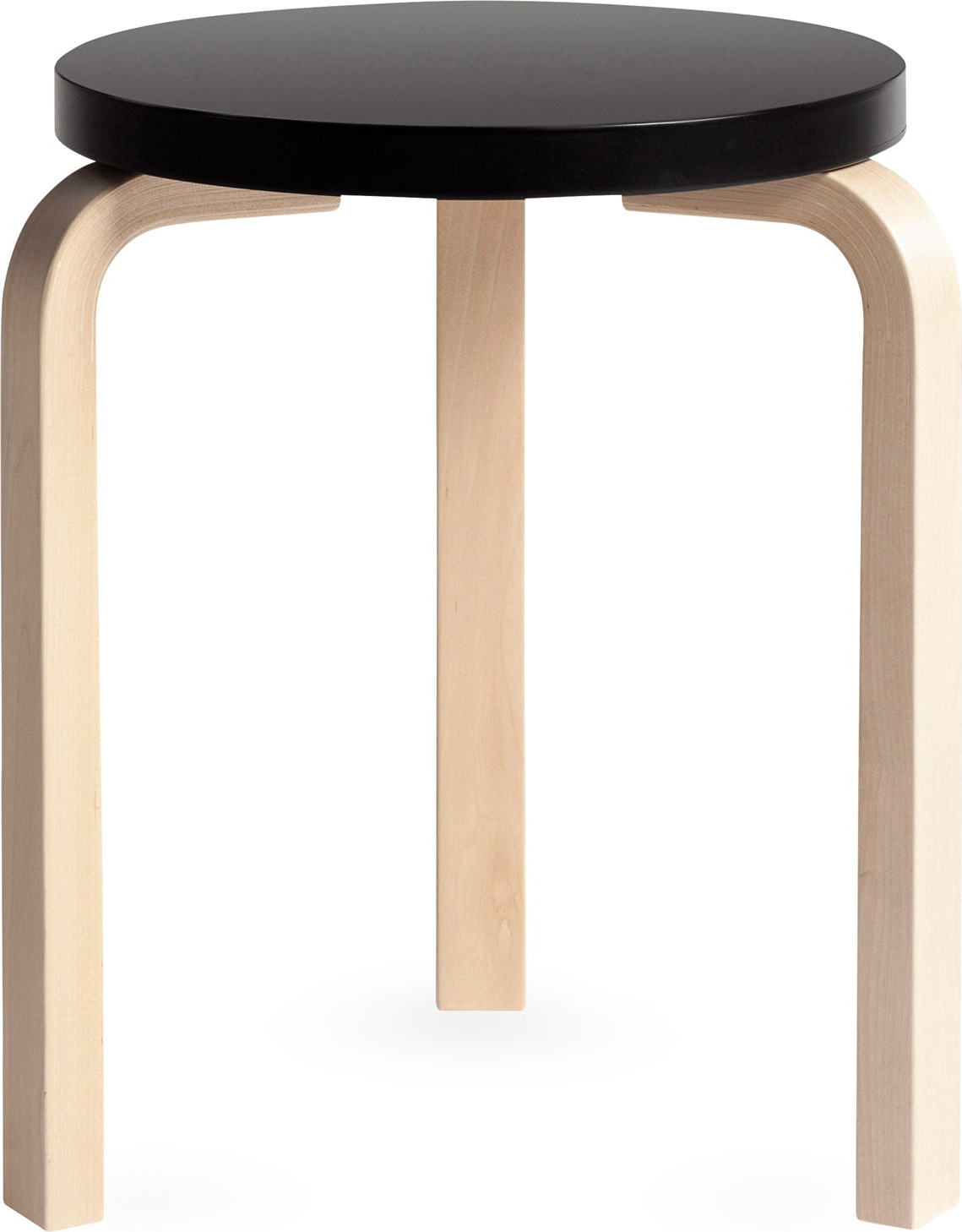 Artek Aalto Stacking Stool 60 – Black