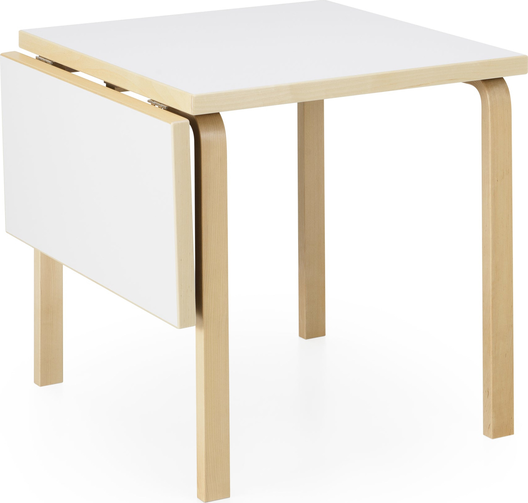 Artek Alvar Aalto Drop-Leaf Table – White HPL