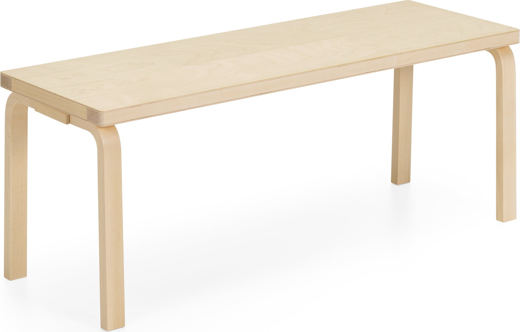 Artek Alvar Aalto Solid-Top Bench – Medium