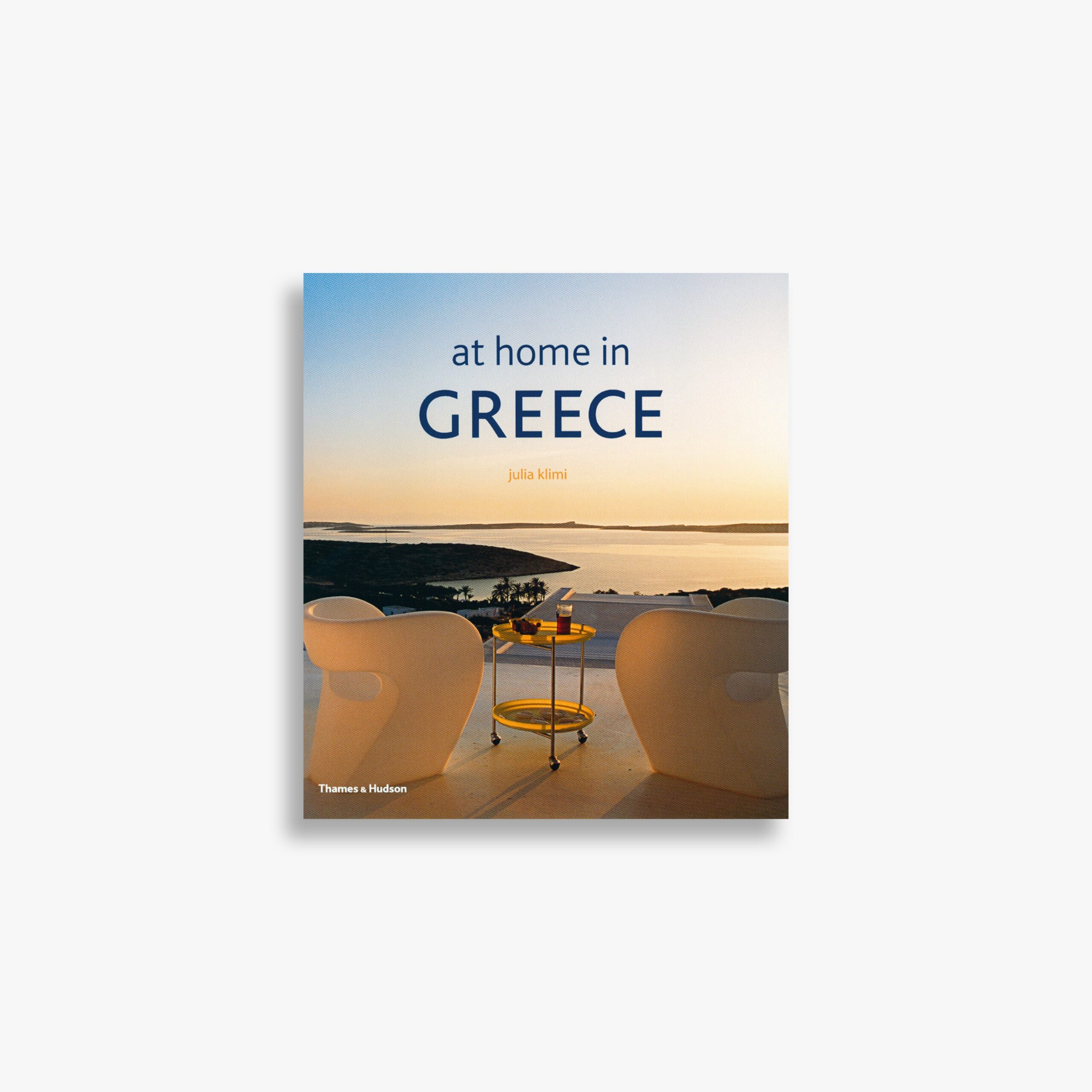 At Home in Greece cover