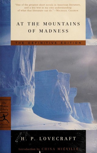 At the Mountains of Madness: The Definitive Edition cover