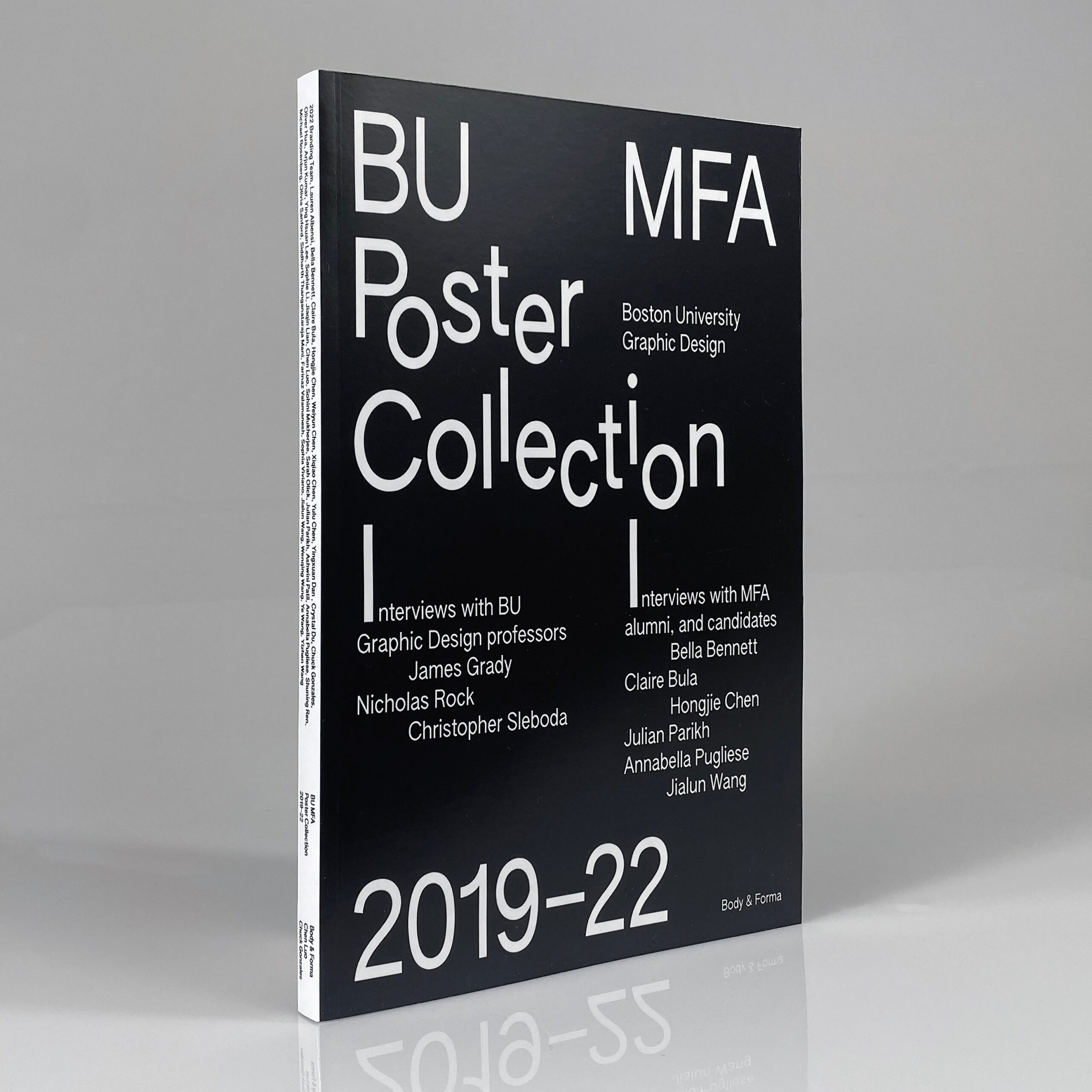 BU MFA Poster Collection, 2019-2022