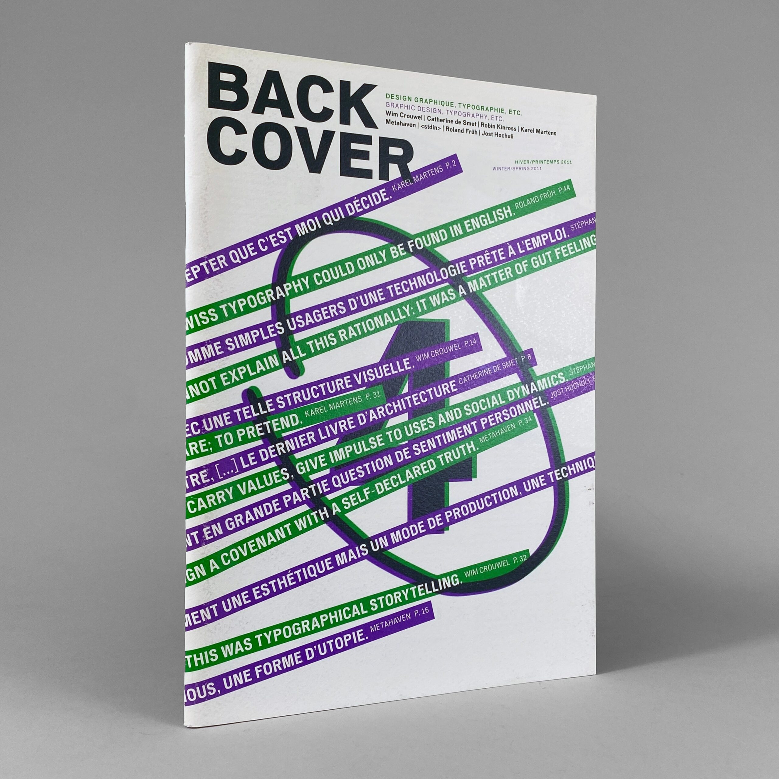 Back Cover (Issue 4)