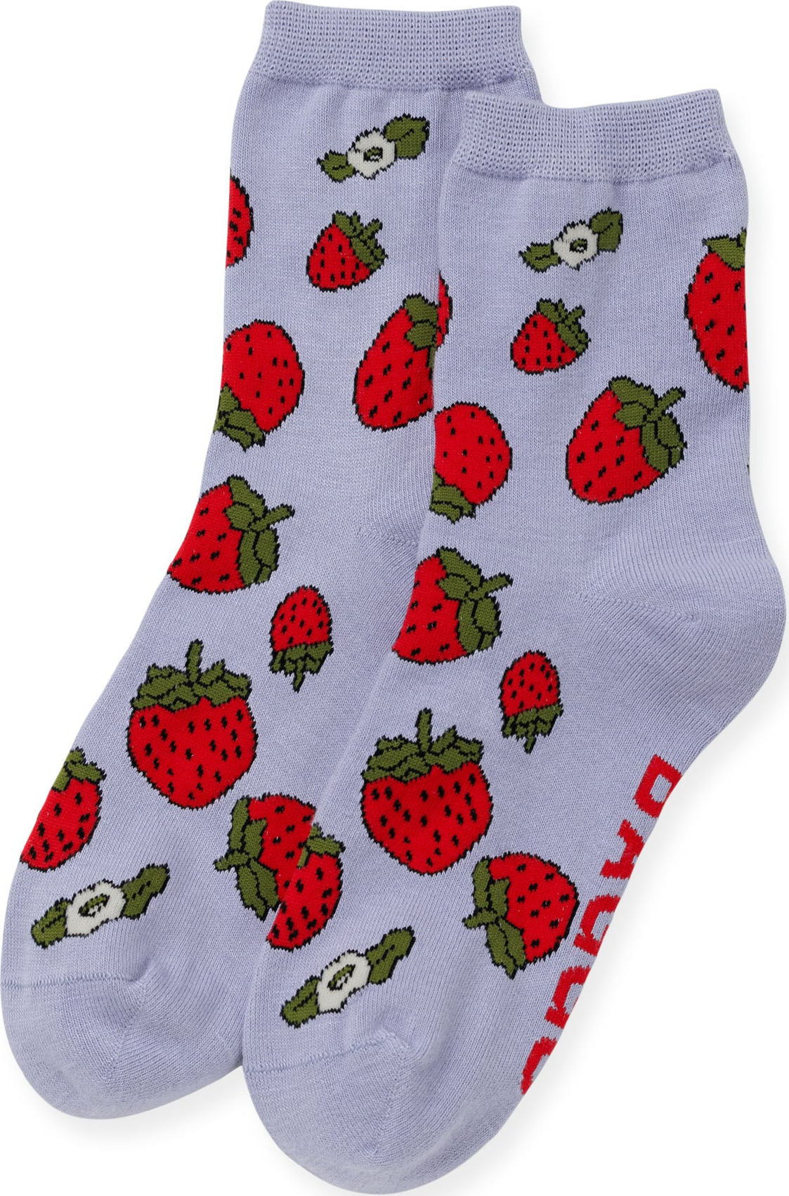 Baggu Crew Socks – Strawberry Blossom