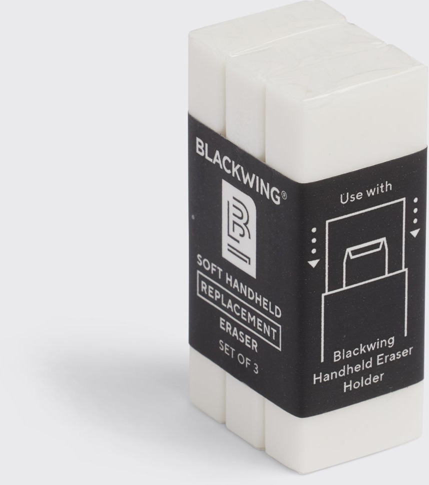 Blackwing Handheld Eraser Replacements – Set Of 3