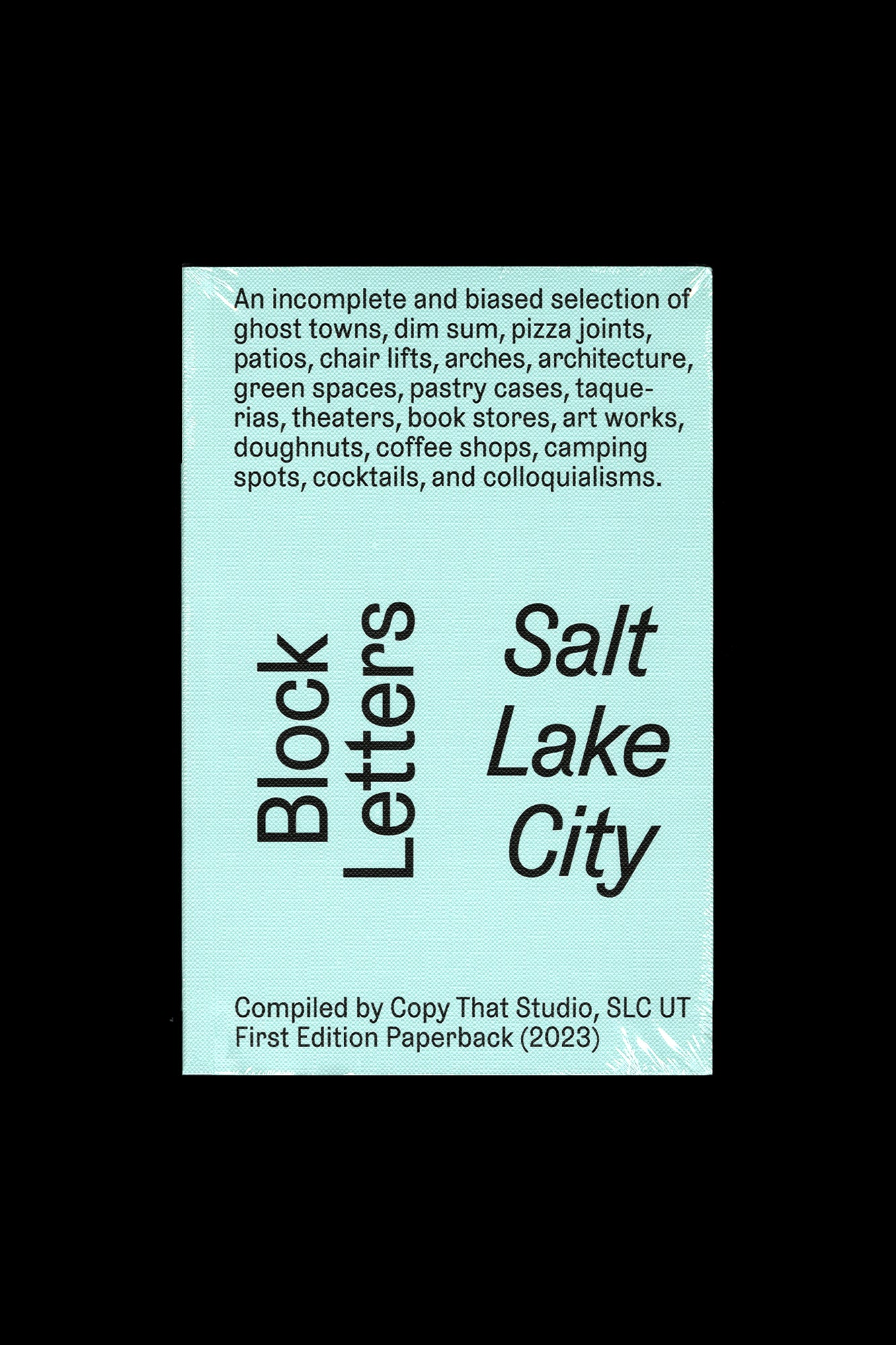 Block Letters Salt Lake City