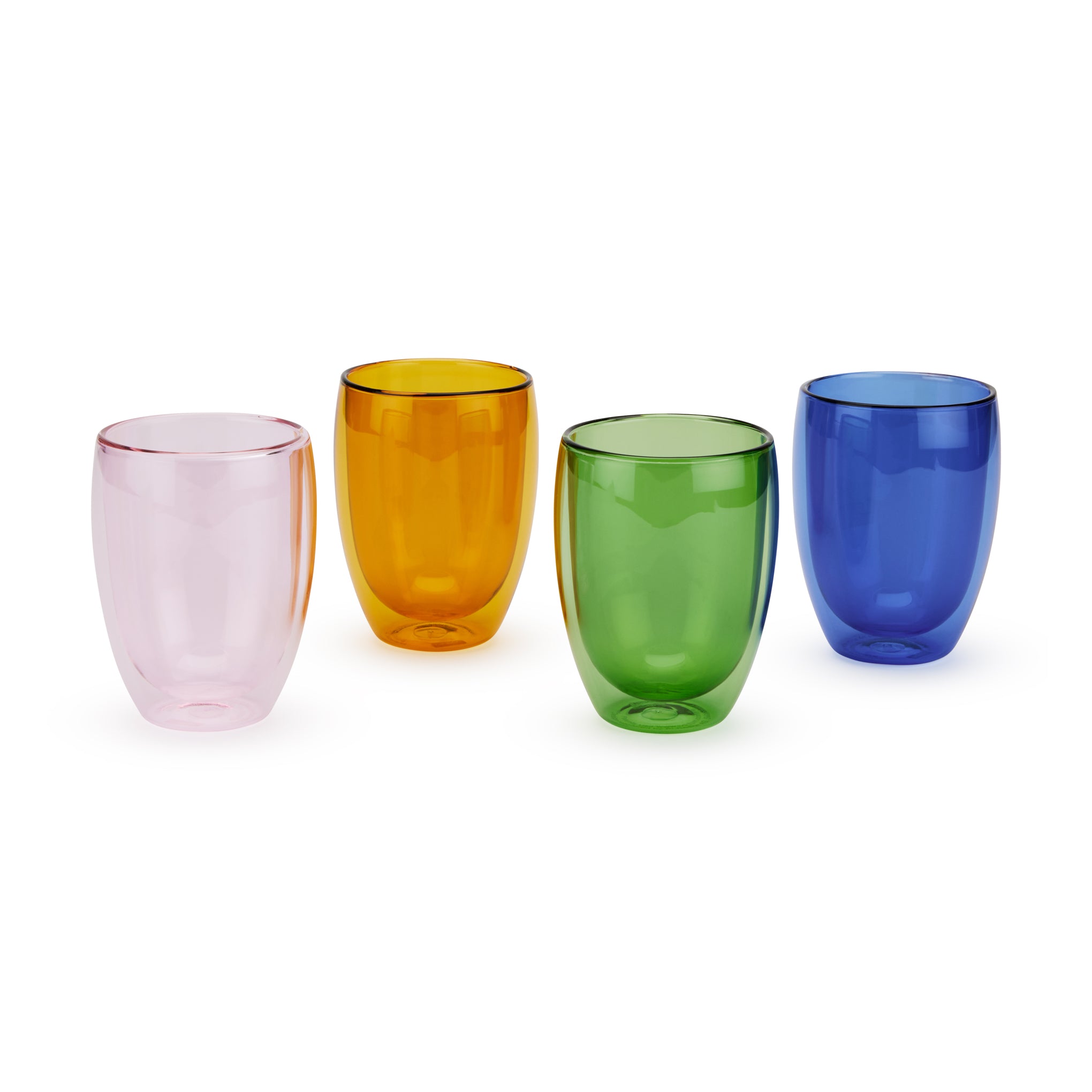 Bodum Pavina Double-Wall Glasses – Set of 4 – Large