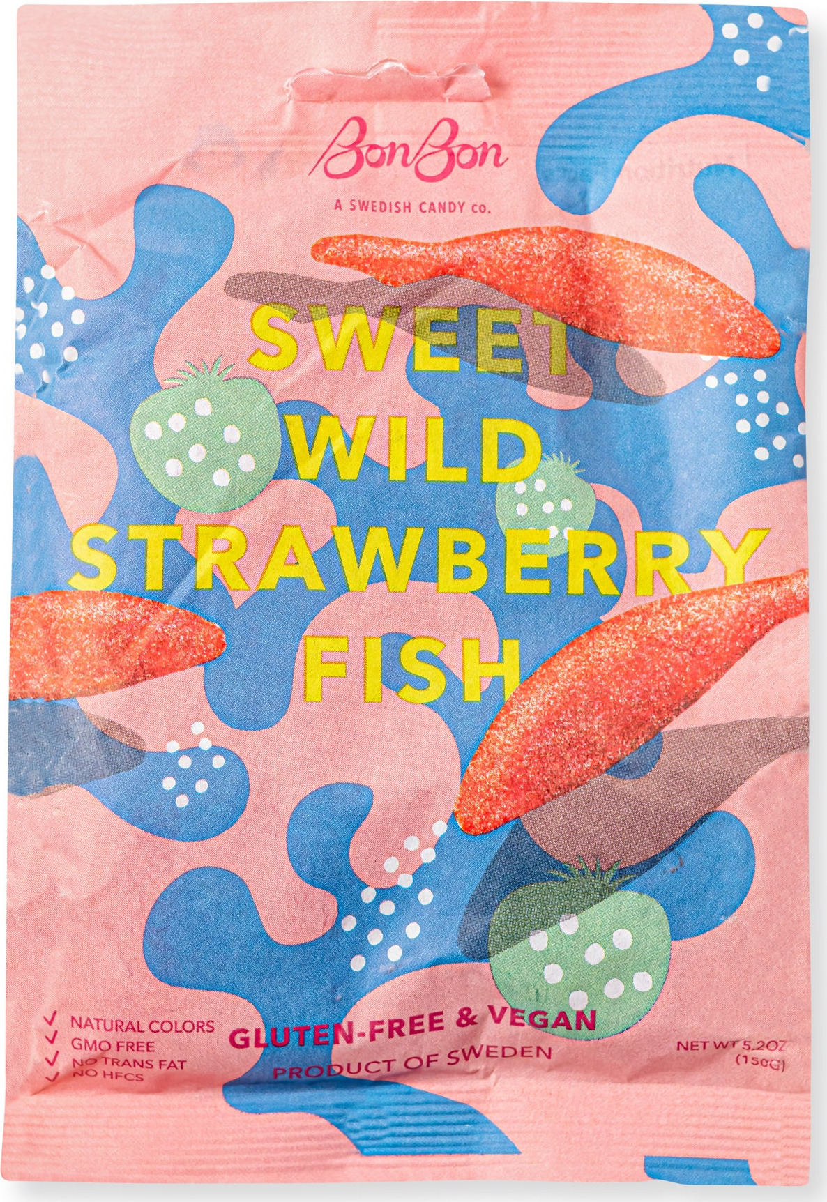 BonBon Gummy Fish Candy – Sweet Wild Strawberry