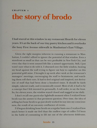 Brodo: A Bone Broth Cookbook cover