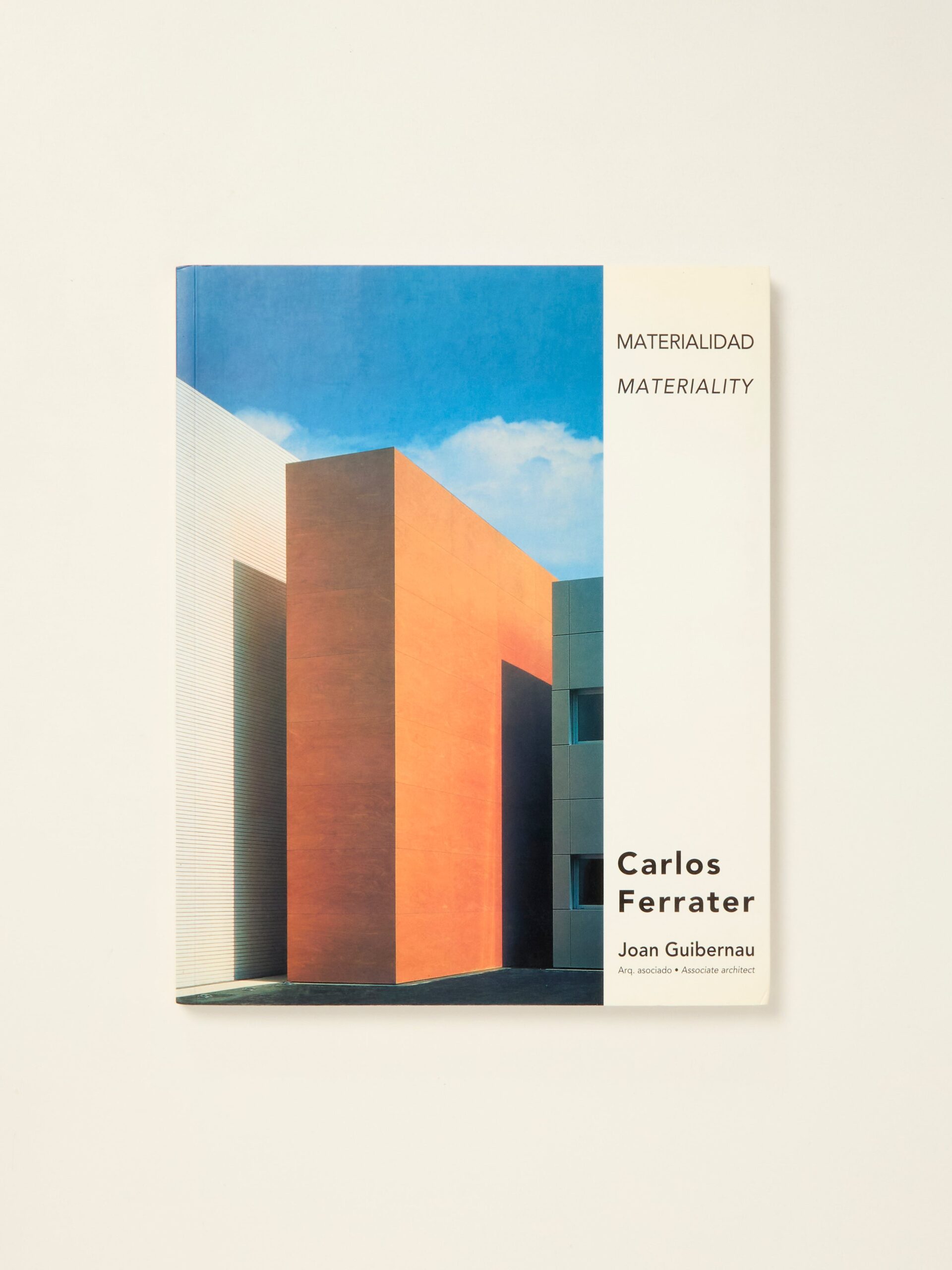 Carlos Ferrater: Materiality