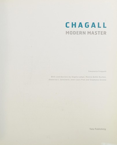 Chagall: Modern Master cover