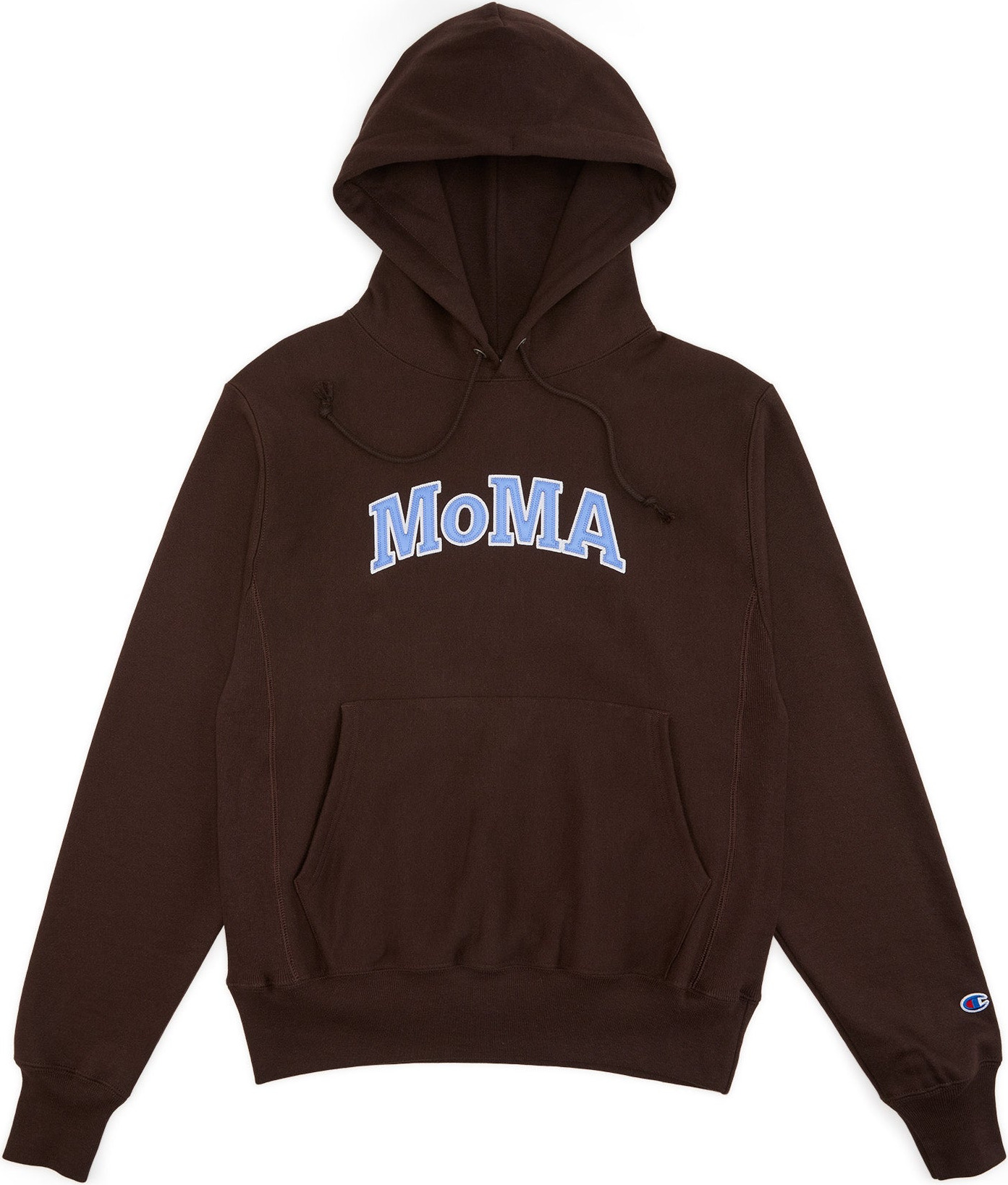 Champion Hoodie – MoMA Edition – Brown/ Blue