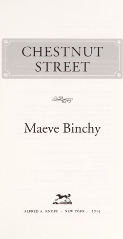 Chestnut Street cover