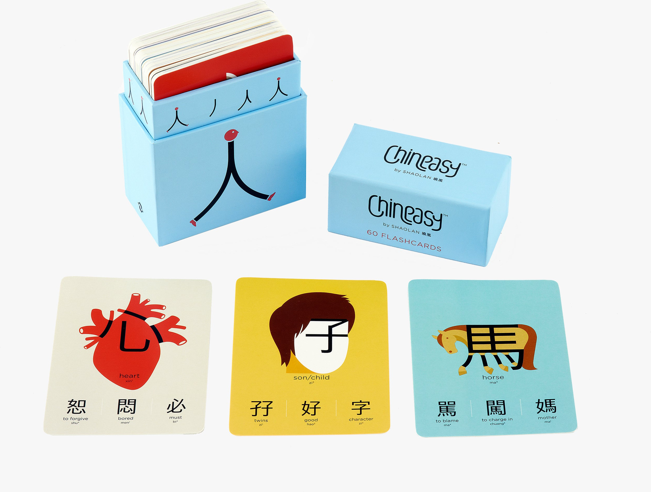 Chineasy™ 60 Flashcards