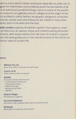 CITIx60: London: 60 Creatives Show You the Best of the City