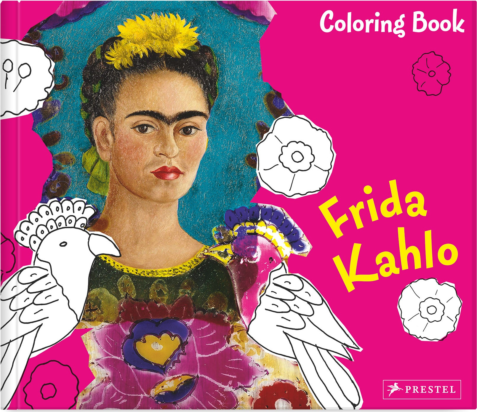 Coloring Book Frida Kahlo