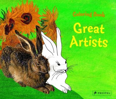 Coloring Book: Great Artists cover