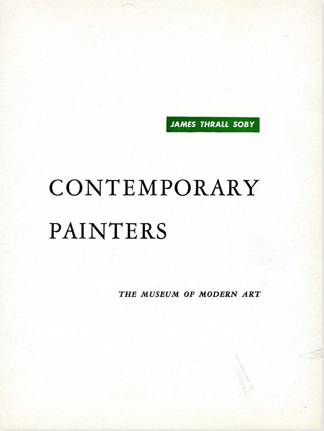 Contemporary Painters