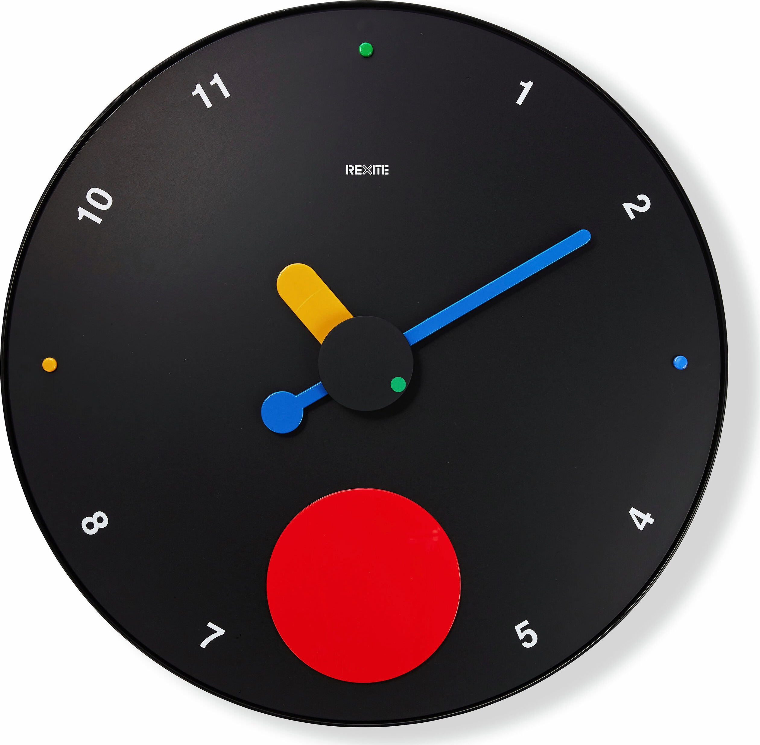 Contrattempo Wall Clock – Black cover