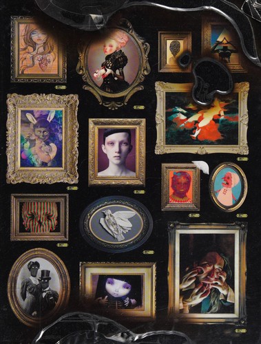 Dark Inspiration: Grotesque Illustrations, Art & Design cover