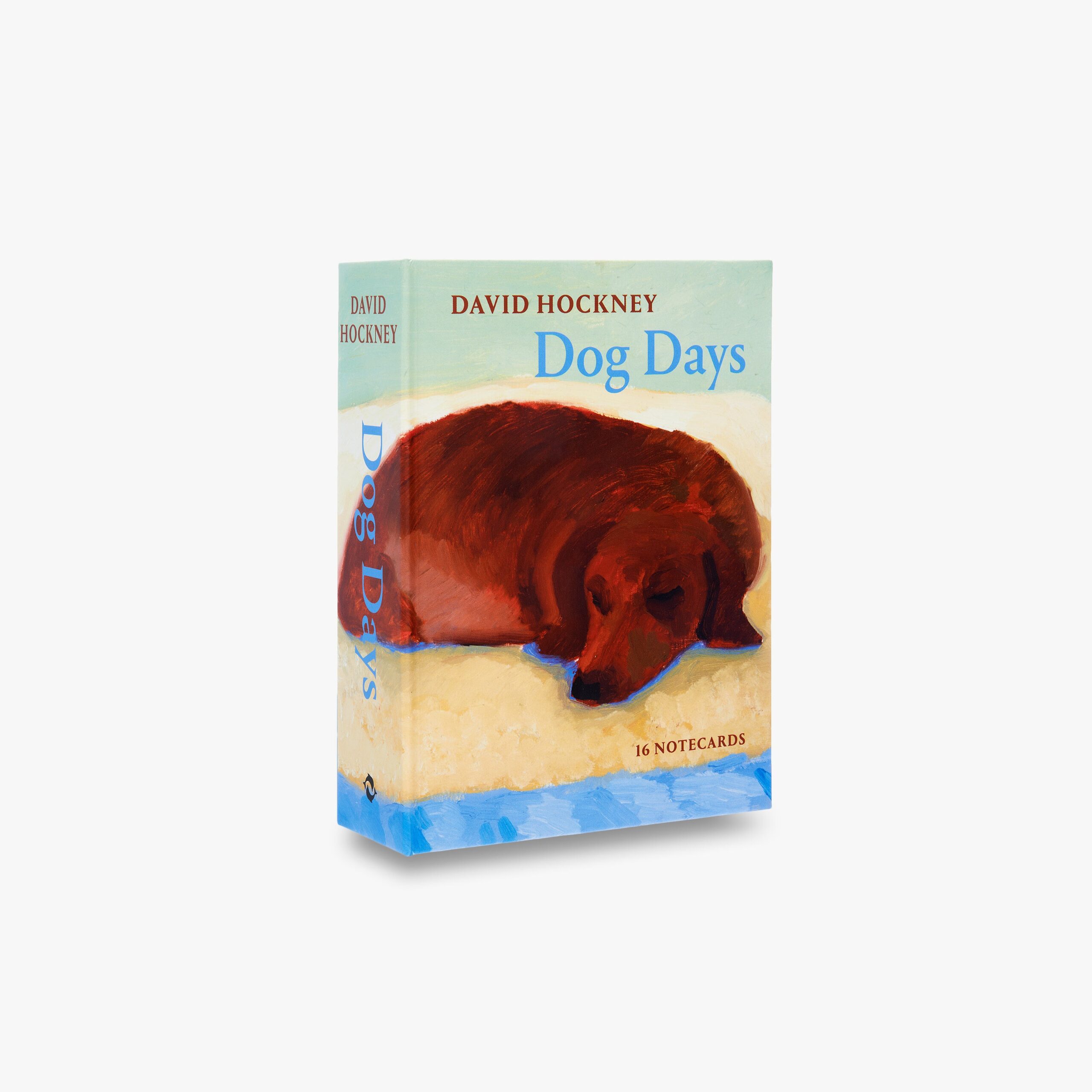 David Hockney Dog Days: Notecards