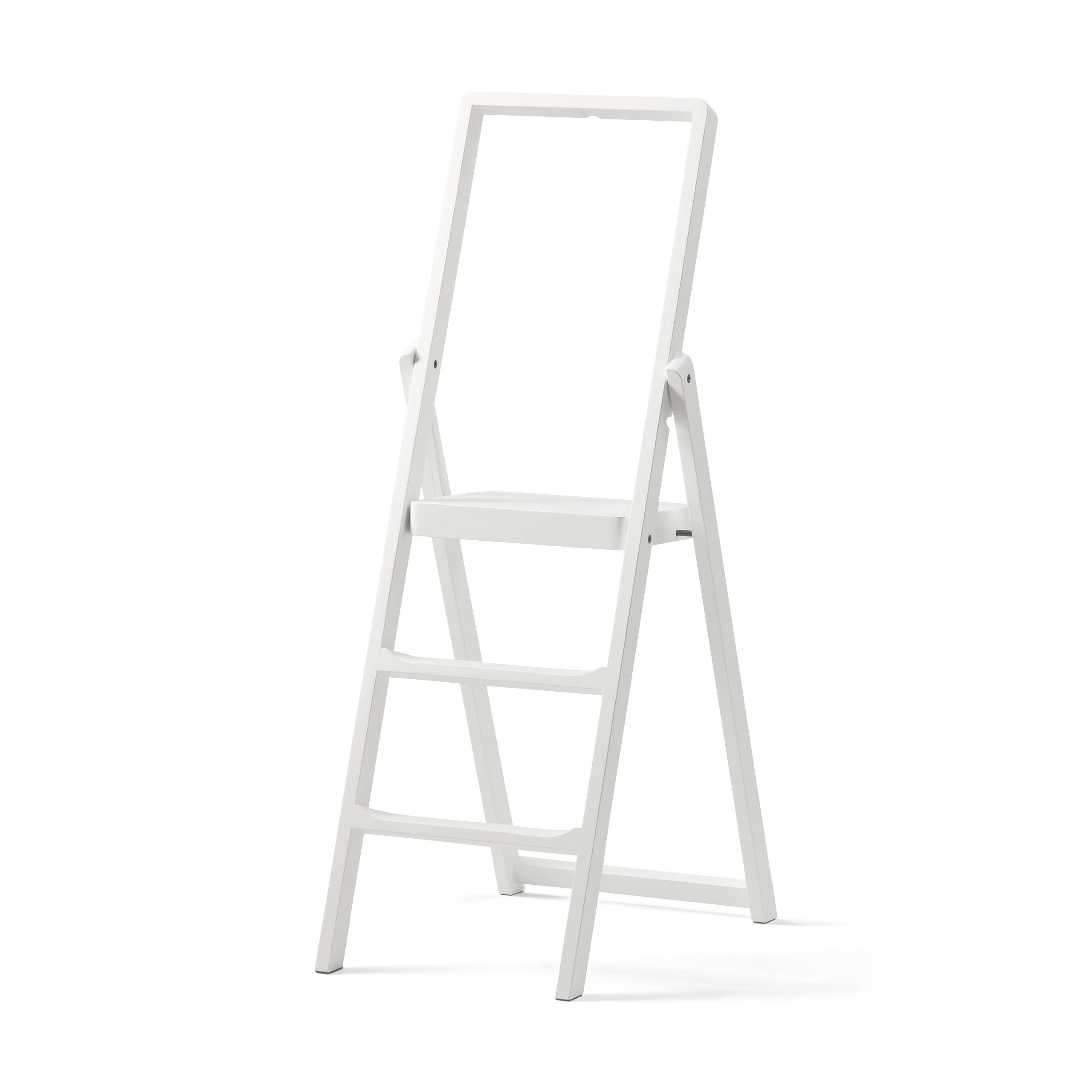 Design House Stockholm Foldable Step Ladder – White Beech Wood